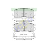 Set placute frana Icer 181799, parte montare : Punte Spate