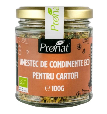 Amestec de Condimente pentru Cartofi Bio 100 grame Pronat foto