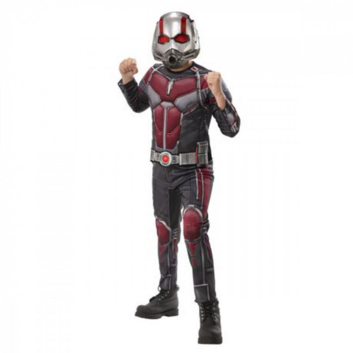 Costum cu muschi Ant Man Deluxe Avengers pentru copii 8-10 ani 140-160 cm