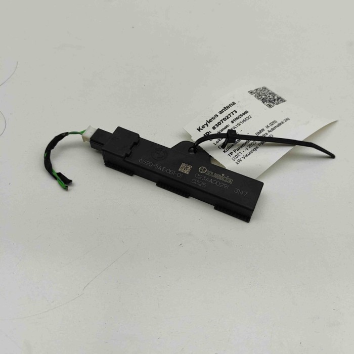 Antena Keyless Entry BMW iX I20 2022 OEM: 5A1D0B1 30702773