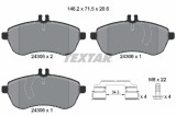 Set placute frana TEXTAR 2430601