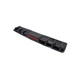 Difuzor Bara Spate Universal Negru Lucios cu LED Rosu V4 Design 85.5cm ALM Tuning Auto Exterior