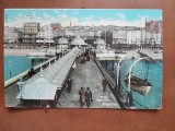 Carte postala, West Pier, Brighton, inceput de secol XX