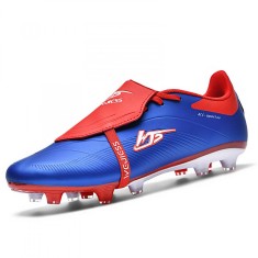 Ghete de fotbal MBrands 8.7 cu crampoane din plastic FG, albastru 36
