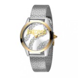 Ceas Dama Just Cavalli JC1L050M0285, Quartz, Inox, 34mm, Elegant, Argintiu