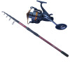 Set lanseta Diamant alb Wild Carp 4 Lbs 3.6 m si mulineta KT6000A