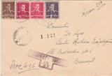 1944 Romania - Plic cu stampila provizorie rurala Oficiul PTT CIOROG&Acirc;RLA Ilfov