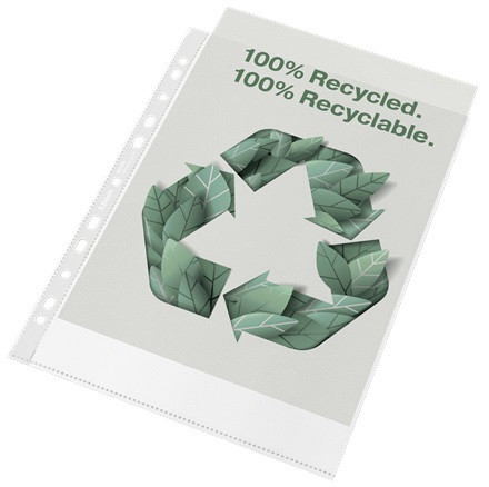 Folie De Protectie Esselte Recycled, Pp, A4, 70 Mic, 100 Buc/cutie, Standard