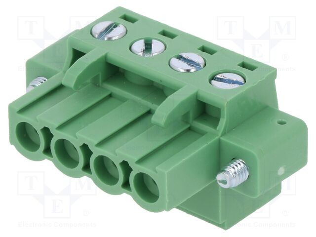 Regletă de conexiuni deconectabilă 5.08mm 4 piste DEGSON ELECTRONICS