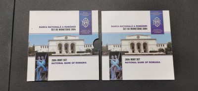 Rom&amp;acirc;nia Set monetarie 2004 gol fără monede foto