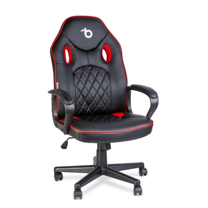 Scaun gamer cu cotiera - negru / rosu - 71 x 53 cm / 53 x 47 cm Best CarHome