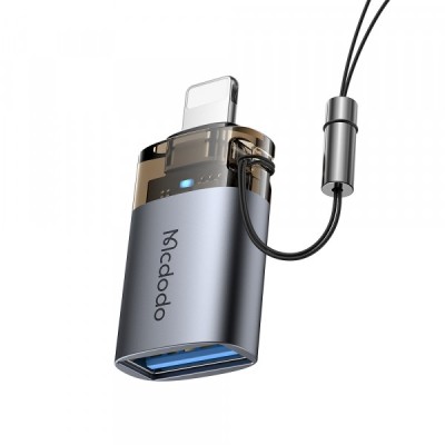 Adaptor OTG Lightning - USB-A McDodo OT-7390, Negru foto