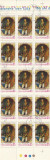 150 DE ANI DE LA NASTEREA LUI A. I. CUZA ( LP 724 ) 1970 OBLITERATA BLOC DE 15, Stampilat