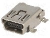 Conector USB B mini, pentru PCB, TE Connectivity - 1734035-2