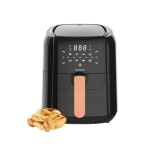 Friteuza cu aer cald, 7 programe automatice ecran LCD, capacitate 5.5 litri 1400 W, Klausberg