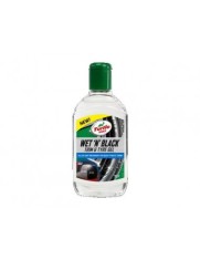 Gel luciu anvelope, chedere si elemente plastic Turtle Wax Wet N Black 300ml foto