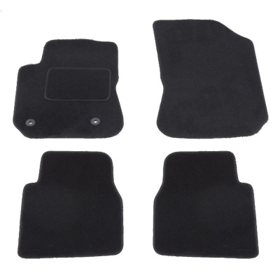Set covorase auto mocheta Velor CITROEN C4 CACTUS, 07.2014-05.2018, negru, foto