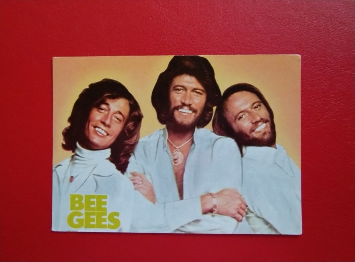 CARTE POSTALA - BEE GEES