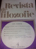 REVISTA DE FILOZOFIE 1974