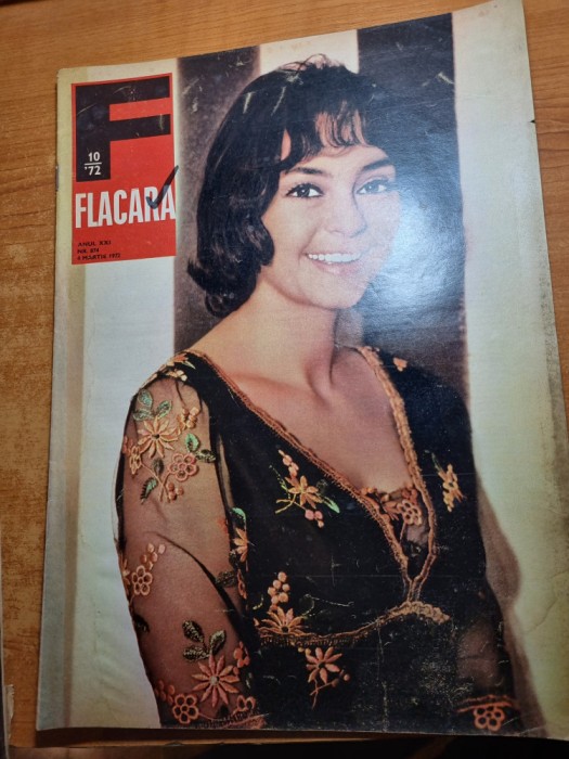 flacara 4 martie 1972-ceusescu la grivita rosie,orasul targu mures,mihaela mihai