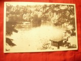 Ilustrata RPR Sovata - Lacul Ursu circulat 1956 Ed. Libraria Noastra, Circulata, Printata