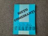 ION D. SIRBU (SARBU): BIETII COMEDIANTI (COMEDII-ESEU, 1985), Humanitas