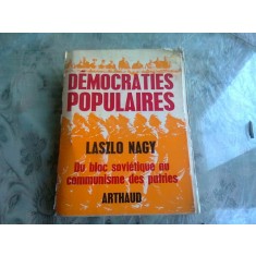 DEMOCRATIES POPULAIRES - LASZLO NAGY (CARTE IN LIMBA FRANCEZA)