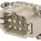 Conector HDC 6 pini, 16A, 500V