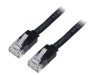 Cablu Patch Cord U/UTP Cat6 Goobay Negru 2m Litat Cupru 32AWG