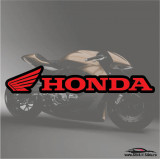 HONDA WING-MODEL 1-STICKERE MOTO- 15 cm. x 2.82 cm.