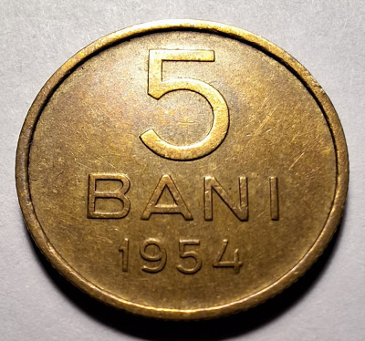 Moneda 5 bani 1954 (#3) foto