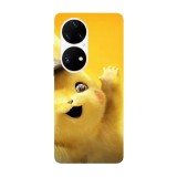 Husa compatibila cu Huawei Nova Y70 model Detective Pikachu, Silicon, TPU, Viceversa, Transparent, Carcasa