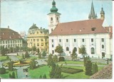 (A) carte postala(ilustrata)-SIBIU-Piata Republicii