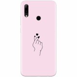 Husa silicon pentru Huawei P Smart 2019, Simple Love