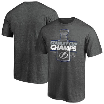 Tampa Bay Lightning tricou de bărbați 2020 Stanley Cup Champions Locker Room Laser Shot - S foto