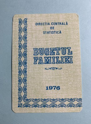 Calendar 1976 direcția centrală statistică foto