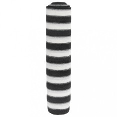 Plasa protectie intimitate antracit/alb 3,6x10 m HDPE 75 g/m&amp;sup2; foto