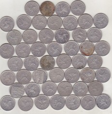 bnk mnd Marea Britanie Anglia - lot monede de 10 pence