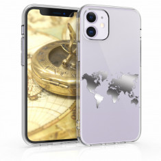 Husa pentru Apple iPhone 12 Mini, Silicon, Argintiu, 53034.01