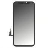 Ecran compatibil cu iphone 12 / 12 pro si folie adeziva, ncc prime in-cell cu touchscreen si rama, black