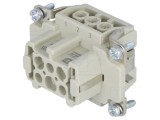 Conector HDC Han E&reg; 6 Pin Mamă