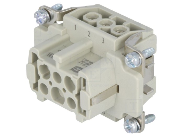 Conector HDC Han E&reg; 6 Pin Mamă