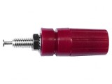 Soclu Banană 4mm 15A Roșu pentru Panou