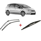 Cumpara ieftin Set 3 stergatoare FORD S-MAX (WA6) 2006-2014, pentru parbriz si luneta, Bosch Twin