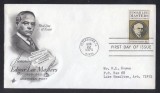 United States 1970 Edgar Lee Masters FDC K.667