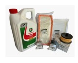 Pachet revizie schimb ulei Dacia Logan 1.0 Tce, filtre Dacia, ulei Castrol GTX RN17, Renault