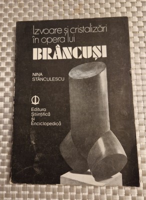 Izvoare si cristalizari in opera lui Brancusi Nina Stanculescu foto