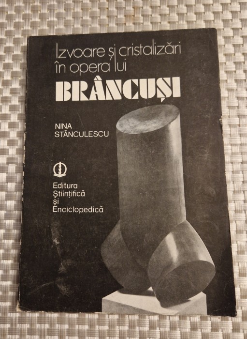 Izvoare si cristalizari in opera lui Brancusi Nina Stanculescu