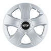 Set 4 Capace Roti 16 inchi (R16) Bis Gri, Compatibile Cu Mini, Autohelix MSA