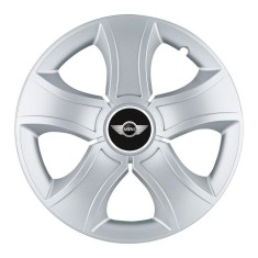 Set 4 Capace Roti 14 inchi (R14) Bis Gri, Compatibile Cu Mini